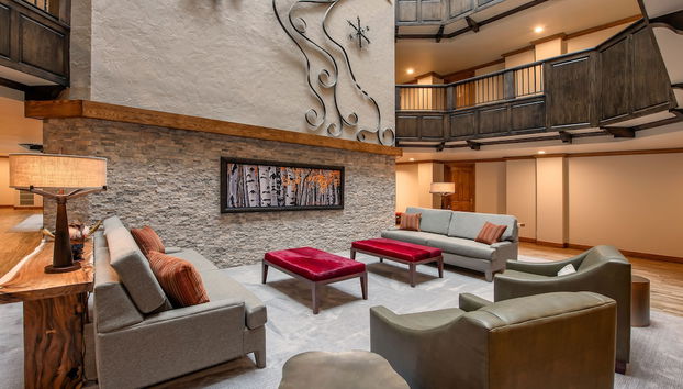 Sala de estar do lobby