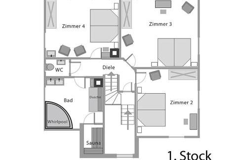 Schwarzwaldhaus24 - Ferienhaus mit Sauna, Whirlpool und Kamin - Foto 17