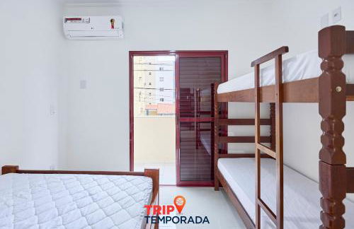 Apartamento espaçoso com ar condicionado e Wi-fi, a 100 metros da praia - Edifício Estoril - Foto 16