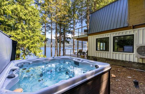 Casa Las Nubes NEW! Whatcom Lakefront Cabin/HotTub - Foto 9
