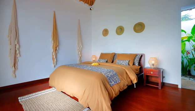 Traditional Private Villa, 3 BR, Uluwatu - Foto 2, Habitación