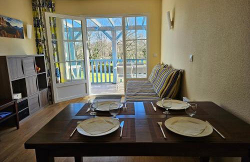 Appartement AVEC WIFI CHEZ FLO T2 Résidence BELLES RIVES Argentat - Foto 16