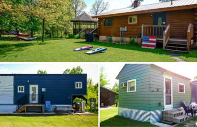 Cozy Cabin with Hottub at Cloverdale Cabins - Foto 41