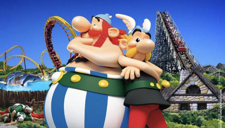 Trasporto da Parigi a Parc Astérix - Foto 1, Asterix e Obelix