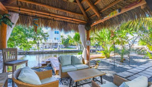 Loggerhead Lagoon Canalfront Tiki Hut Dock - Foto 2