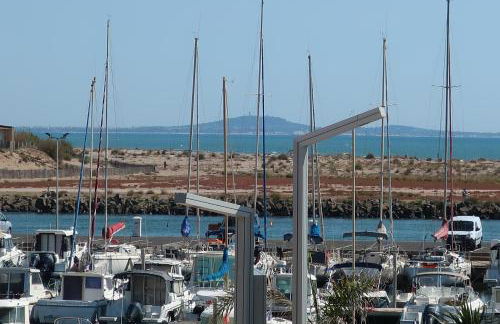 Studio Valras vue Port et Mer, Wi-Fi gratuit, Parking box fermés avec vélos inclus - Foto 23