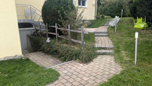 Ferienwohnung Wiesenblume - Foto 5, Garden, Garden view