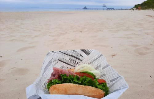 Modernes Reetdach-Ostseeferienhaus Bella Mare, Insel Usedom mit Sauna, Kamin & Sonnenterrasse - Foto 45