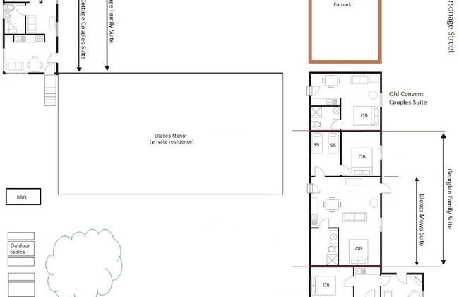 Blakes Manor Self Contained Heritage Accommodation - Foto 68