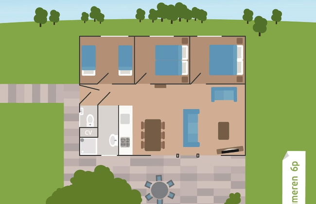 Semi-detached Bungalow with Dishwasher near Veluwe - Photo 6