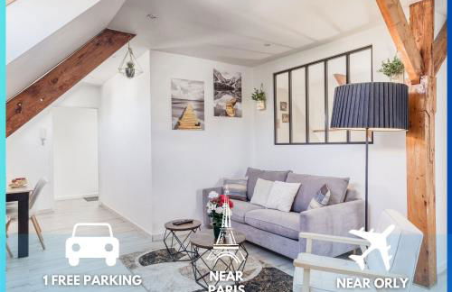 Le Boisier - 3 min de la Gare Massy TGV - Cozy Houses - Foto 1