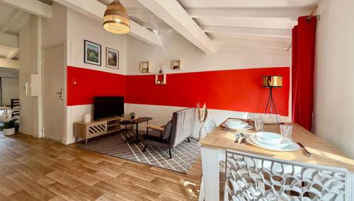 L'Etoile Rouge - T2 Proche Gare et Centre Ville - Foto 4