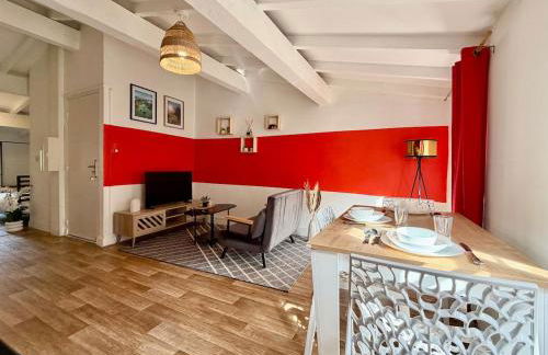 L'Etoile Rouge - T2 Proche Gare et Centre Ville - Foto 4