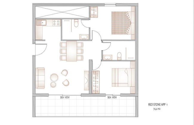 Apartments Redstone Luxury Apartments - Foto 49