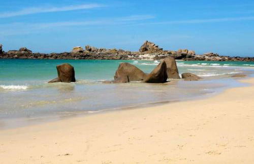 Villa de la plage des Amiets #piscine intérieure privée# les pieds dans l'eau - Foto 12