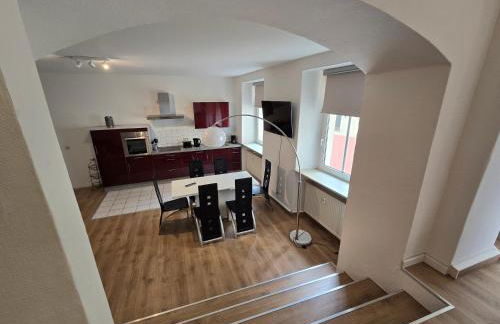 FERIENWOHNUNG 77m2 APARTMENT 2 RAUM WOHNUNG im ZITTAUER STADTZENTRUM INNENSTADT INNENRING TOP LAGE MARKT UND RATHAUS NÄHE - Foto 6