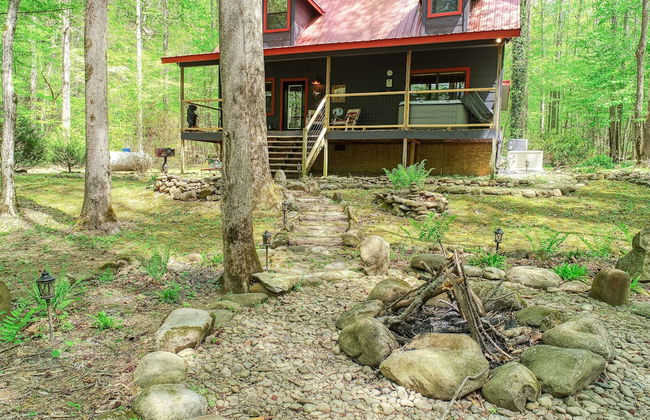 Elk Run On Cosby Creek - 2 Bedrooms, 2 Baths, Sleeps 7 Cabin by RedAwning - Foto 38