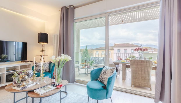 Serenity Vista Penthouse with Terrace in the City - Foto 2, Habitación