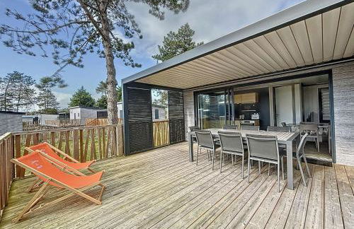 Chalet de Standing 6 Pers. à Jullouville - Piscine Chauffée, Plage à Proximité, Wi-Fi Inclus - FR-1-361-536 - Foto 24