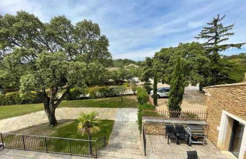 Belle villa avec piscine intérieure et piscine extérieure Gite Les Aiguiers - Foto 22