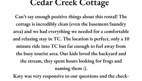 Cedar Creek Cottage Close to Downtown Traverse City Beaches and the TART Trail - Foto 4