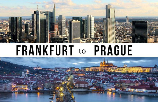 Traslado privado puerta a puerta de Frankfurt a Praga con 2h para hacer turismo - Foto 1