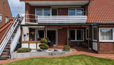 Ferienwohnung Leni erstes OG inkl Balkon Gartenblick kostenfreier Parkplatz stadtnah aber ruhig gelegen - Foto 1, Garden