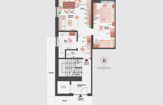 Apartment in Bramberg Near Cable Car - Foto 16