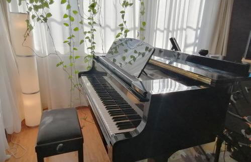 Lovely central flat with grand piano, family friendly - Foto 2