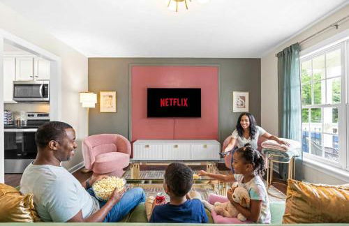 Raleigh Retreat w Fire Pit Patio & Workspace - Foto 6