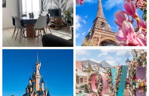 Disney, sunny comfortable 2 bedrooms family apartment, 8 pers, wifi, NETFLIX - Foto 1