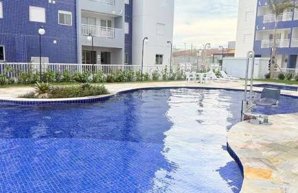 Apto frente o mar com 3 piscinas Wi-Fi gratuito aceito pet - Foto 19