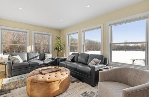 RiverNest - 1700 feet of Private Frontage on the Pemi River - 25 Acres, Sleeps 16, Close to Golf, Skiing, Hiking - Foto 39