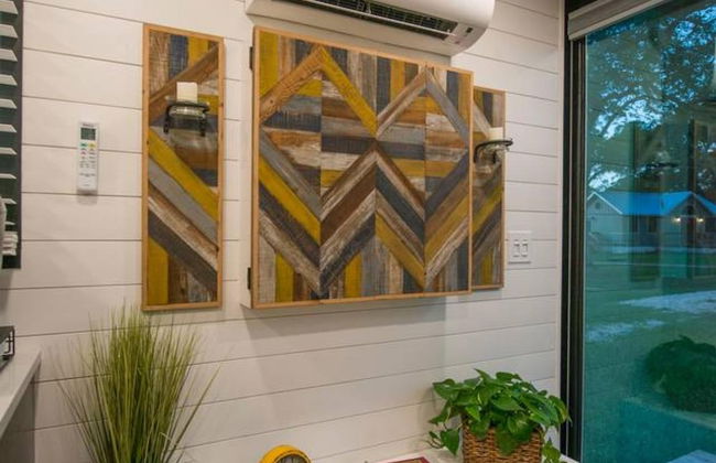 Yellow Blue Elegant Container Tiny House - Foto 15