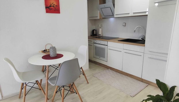 Comfortable Crikvenica Apartment With Terrace and Wifi - Foto 5, Cocina privada