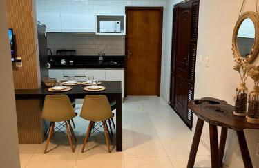 Studio pé na areia com 2 quartos, sala e cozinha - Foto 10