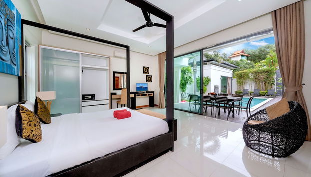 Villa Talosy with Salt Pool near NaiHarn - Foto 3, Habitación