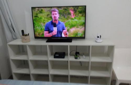 Apto frente ao mar, ar cond. frio e Wi-Fi - Foto 7