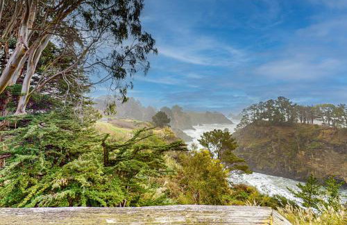Oceanfront Elk House Bluff View Deck Near beach - Foto 40