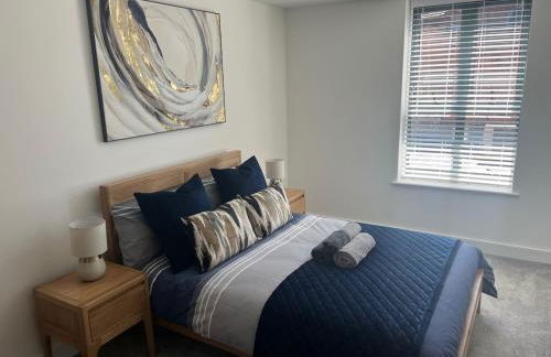 Modern Flat in central Lichfield & secure parking - Foto 7