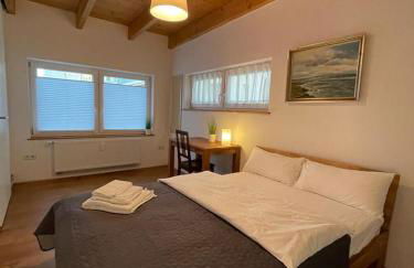 Ferienwohnung im Stadtzentrum von Bernau - Komfortable Wohnung mit 2 Zimmern, Bad, Spülmaschine, Waschmaschine, komplette Küche, WLAN, Terrasse, ruhige Lage - Foto 16