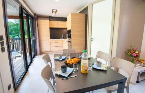 Gîte Chalet 4/6 pers. - Camping Les Berges du Bramont - Foto 36