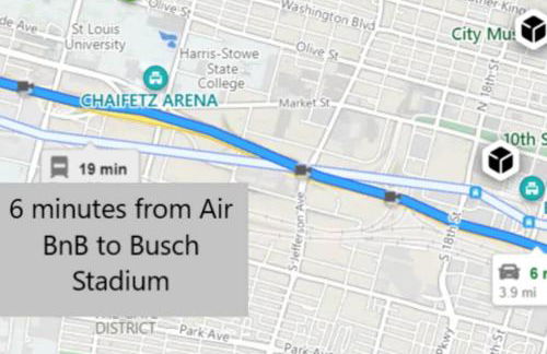 St Louis Tower Grove Two-Story Townhome Perfect for Groups Side B - Photo 20