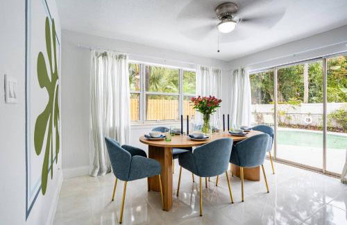 Central 3BD wPool and Covered Patio 10 min to FLL - Foto 5