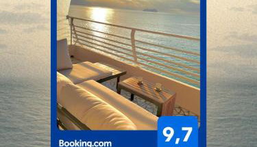 Casa Sud Menton Studio front de mer, terrasse plein soleil, vue panoramique et parking - Foto 3