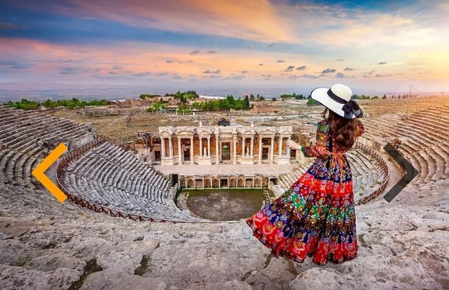 Visite guidée d'une journée complète à Pamukkale et au lac Salda - Photo 1