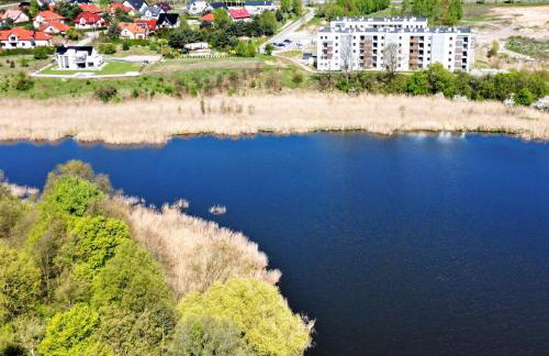 Lake Apart - 50 m2 luksusu nad jeziorem, parking, winda, widok, Netflix - Foto 21
