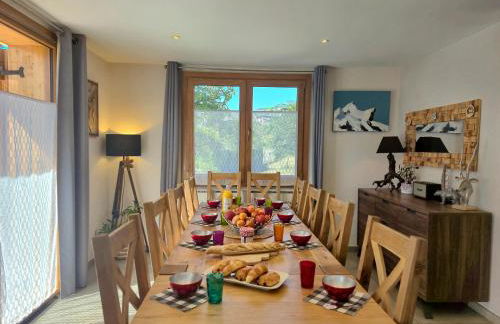 Chalet avec Jacuzzi, billard, jardin clos, proche Paradiski - Foto 20