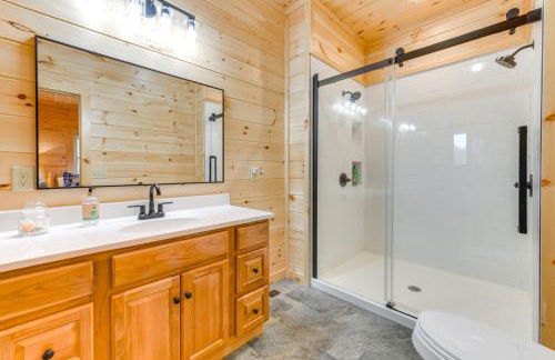 Smoky Mtn Cabin with Hot Tub and Scenic Views - Foto 14