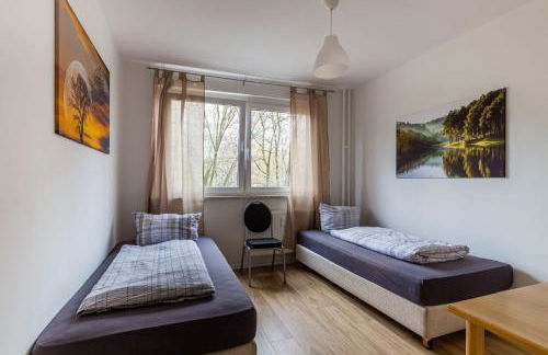 DKN - Ihr Zuhause auf Zeit in Halle - Vollmöbliert - Waschmaschine - Wlan - Nähe S-Bahn - Foto 1